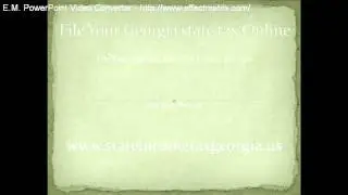Georgia state tax filing online 2010, E File your Taxes Online