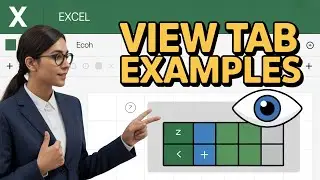 MS Excel View Tab Explained | All Options with Examples | Excel 2016 Tutorial in Hindi