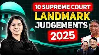 Top 10 Supreme Court Landmark Judgements | Deeksha Choudhary