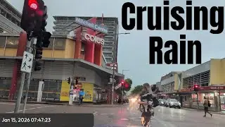 Dash Cam Cruising Palmerston to Darwin City, Australia- Wet Rain Drive 15/01/2026