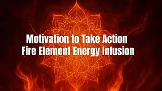 Healing Frequency | Motivation to Take Action | Fire Element Energy Infusion