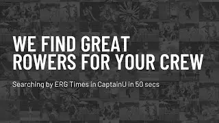 ERG Times Search for Coaches on CaptainU