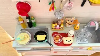 Best of Miniature Cooking Compilation 💛 Mini kitchen set 💛 Re-ment collection 💛