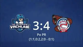 Sestřih: II. Liga 22. kolo: HC Stadion Vrchlab&iacute; - HC Děč&iacute;n 3:4p - 13.12.2025