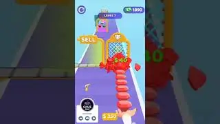 Gem Stack Levels 7 🎮 Gameplay walkthrough - All Levels (iOS, Android) #shorts