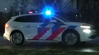 [Nieuwe Politie Skoda Enyaq!] Ernstig ongeval in De Meern - Hulpdiensten met spoed onderweg!