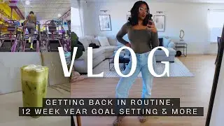 VLOG | Day in My Life: Gym, Starbucks, Wellness Routine & My 12 Week Year Plan for 2026
