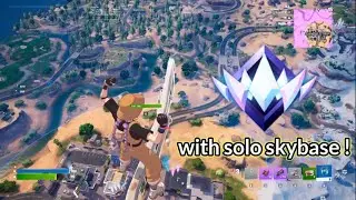 I hit Unreal on Battle Royal only solo（Solo skybase full gameplay/PS4 720p）