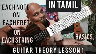 Guitar Theory in Tamil Lesson 1 By Christopher Stanley | Know Your Entire Fretboard