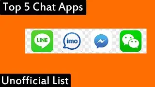 Top 5 Chat Apps of 2021 | Unoffical list