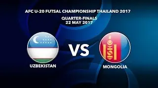 #AFCU20FC THAILAND 2017 - M49 Uzbekistan vs Mongolia - Video News