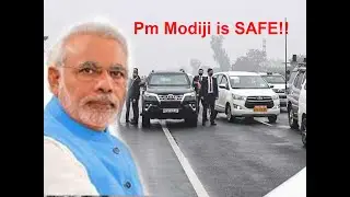 Today Security breach of PM Modi in Punjab..  #punjab #modi #india