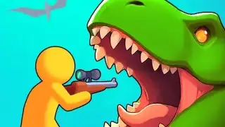 Dino Hunter: Idle Adventure - Gameplay (Android)