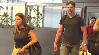 Joe Manganiello STARES DOWN Videographer For Filming Sofia Vergara At LAX