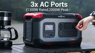 Rockpals  Rockpower 1300W Portable Power Station