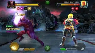 Magneto vs Cosmic Ghost Rider (Uncollected) - Marvel Contest of Champions