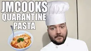 My first cooking show!! JMCooks Episode 1 - Quarantine Pasta