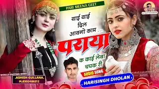 New Viral Song ||याई दिल आवगो काम पराया क काई लेबा चपक री || Harisingh Dholan New song|| Meena Song.