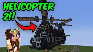 I Built a WORKING CH-47 CHINOOK helicopter in Create Mod