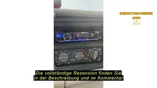Produktbewertung Hengweili Autoradio 1Din mit CD/DVD Player I Bluetooth I FM/RDS/AM Radio I App-Steu