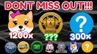 MOMO & DOWGE + Top 5 100x Bullish Memecoins!