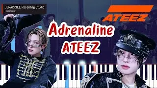 ATEEZ 'Adrenaline' Piano Tutorial + Sheet Music