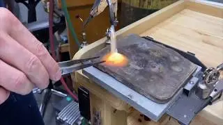 The soldering process-Jewelry- wire annealing