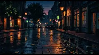 Lofi Street Vibes in Lisbon | Rainy Night Chill Mix Rainy Vibes for Focus, Study & Relaxing