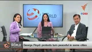 George Floyd: protests turn peaceful in some cities