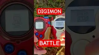 Digimon Digivice Battle - D3 vs D-Tector #digimon #nostalgia