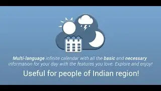 Calendar & Weather Android App Presented By iExamCenter.com