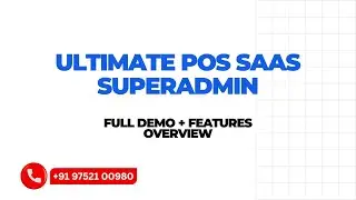 SaaS & Superadmin Module for UltimatePOS - Advance
