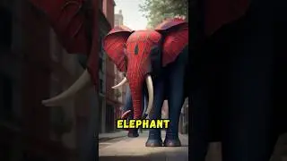 Marvel charchters but elephants #shorts #marvel