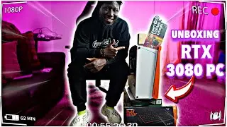 CyberPowerPC RTX 3080 Prebuilt Gaming PC Unboxing - EVGA 3080 FTW3