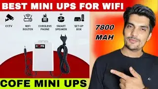 Best mini ups for wifi & camera || Cofe mini ups 
