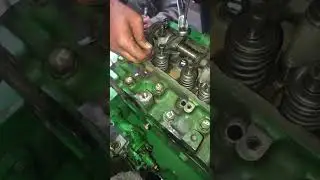 #shorts #valve clearance adjustment John Deere 6068