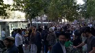 Ha Davidka Square Train Station Jerusalem