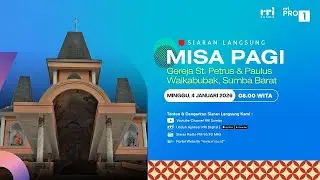 🔴 Live - Misa Pagi di Gereja Katolik St. Petrus & Paulus Waikabubak | 04 Januari 2026