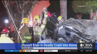 2 Killed In High-Speed Chase In Highland; Probe Underway
