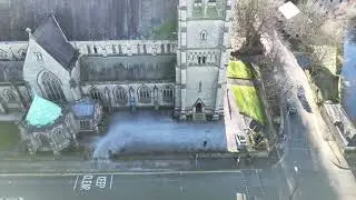 Lancaster Cathedral Aerial Footage
