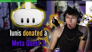 I got GIFTED a QUEST 3 on stream (and more)