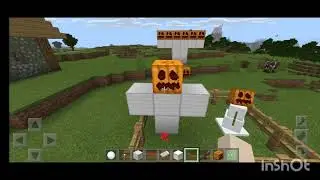 Maincraft me snow Golem kese Bnae,, pixel craft City me snow Golem kese Bnae,, maincraft,,har gamer