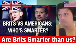 American Reacts Brits vs Americans: Who's Smarter? Anglophenia Ep 1