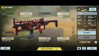 Best class for mx9 in COD Mobile! + entire loadout slot...