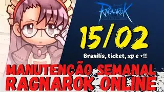 MANUTEN&Ccedil;&Atilde;O SEMANAL 15/02 RAGNAROK ONLINE - BRASILIS,TICKET DE PROMO&Ccedil;&Atilde;O, NOVA INST&Acirc;NCIA  E +