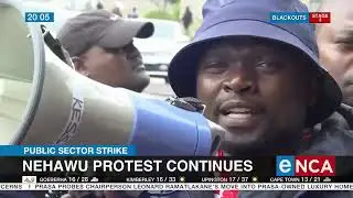 Public sector strike | Nehawu protest continues