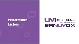 Sanuvox UVersity | Performance factors