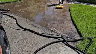 @brightshieldservices Paver Washing & Water Recovery | Eco-Friendly Surface Cleaning in Marco Island