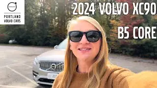 Volvo XC90 B5 Core 2024 года / Прогулка с Хизер
