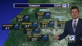Tuesday, December 27th Evening Weather